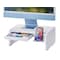 Bostitch Konnect Adjustable Monitor Riser with Drawer & Cell Phone Holder, White KT2-STANDX-WHT - alternate 1